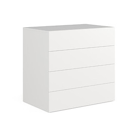 NOVA, Tủ đựng đồ lưu trữ 4 ngăn kéo size nhỏ DRA_035, 76x48x72cm