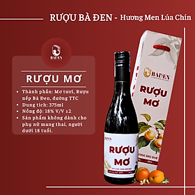 Rượu MƠ Bà Đen