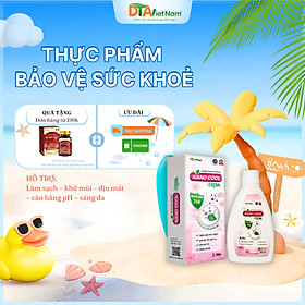 Dung dịch vệ sinh Nano Cool Extra giúp khử mùi hôi thơm mát duy trì PH tự nhiên và độ ẩm da Chai 100ml Tâm An Pharma