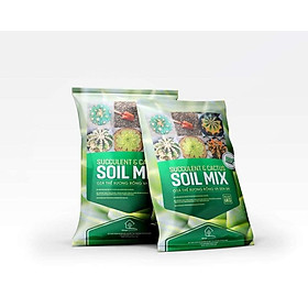 Giá thể Soilmix - đất trồng sen đá xương rồng - bao 6kg