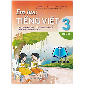 Hình ảnh Sách - Em học Tiếng việt 3 - Tập 1 (học buổi thứ 2- theo chương trình GDPT 2018)