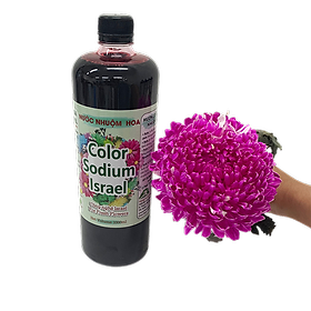 Mua Nước Nhuộm Hoa Cúc Mẫu Đơn Cao Cấp Premium Color (Chai 1L màu nước hoàn chỉnh) nhuộm đổi màu trên 200 cành hoa cúc nhập khẩu Công Nghệ Israel