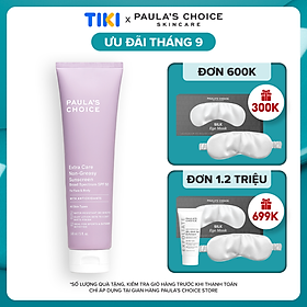 Kem Chống Nắng Siêu Chịu Nước SPF 50 Paula's Choice Extra Care Non Greasy Sunscreen SPF 50 (148ml)