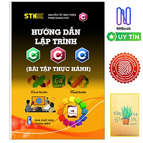 Hình ảnh Sách Tin Học- Hướng Dẫn Lập Trình C# ( Bài Tập Thực Hành )- Bìa mềm - STK- Tặng Sổ Tay Xương Rồng 