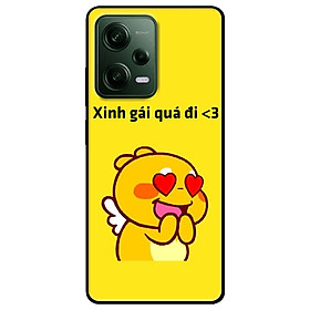 Ốp lưng dành cho Redmi Note 12 - Redmi Note 12 Pro 4G - Redmi Note 12 Pro 5G - Xinh Gái Quá - Hàng Chính Hãng