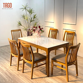 Mua Bộ Bàn Ăn Mùa Thu 6 Ghế