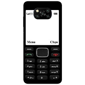 Ốp lưng dành cho Xiaomi Poco X3 mẫu Điện Thoại Cổ