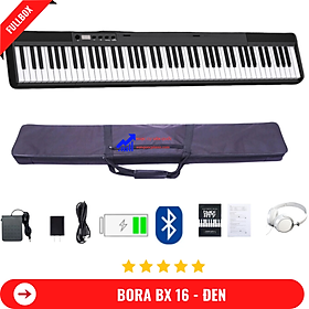 Mua Đàn Piano Điện Bora BX 16 - 88 Phím Cảm Lực- Kết Nối Bluetooth + Chân Đàn