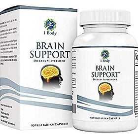 Support Healthy Brain Function with Nootropics, Improve Memory and Boost Focus - Alpha GPC, Lion’s Mane Extract, Bacopa Monnieri, Phosphatidylserine, Ginkgo Biloba, Rhodiola Rosea, Huperzine A