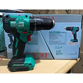 MÁY KHOAN ĐỘNG LỰC KHÔNG CHỔI THAN DÙNG PIN DCA ADJZ2050IZ - HÀNG CHÍNH HÃNG