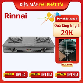 Hình ảnh Bếp Gas Dương Đôi Rinnai RV-370(GM)N – Đen- Hãng chính hãng