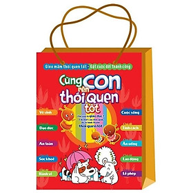 Combo Cùng Con Rèn Thói Quen Tốt Theo Chủ Đề (Bộ 10 Cuốn)