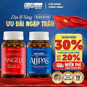 Combo Sức Khỏe Và Sinh Lý Nam Nữ Ecogreen Giảm Mệt Mỏi, Làm Đẹp Da (Dùng 1 Tháng)