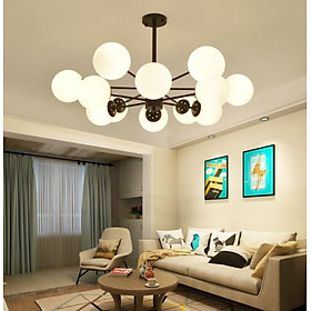 Mua Đèn chùm ALIGA cao cấp hiện đại loại 12 bóng trang trí nội thất sang trọng - Kèm bóng LED chuyên dụng.