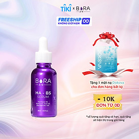 Tinh chất dưỡng ẩm, phục hồi da và dưỡng trắng Bora HA B5 Serum lọ 30ml