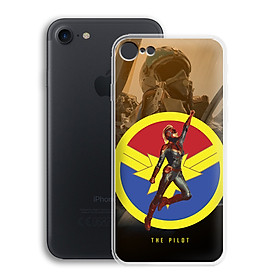 Ốp lưng Siêu Anh Hùng cho Apple Iphone 7/ Apple Iphone 8 - 01013 0532 PILOT01 - Silicone dẻo - Hàng Chính Hãng