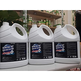 Mua Dung dịch Nano bạc AHT - 5 L - dùng cho máy phun khói diệt khuẩn khử mùi sả chanh  bạc hà và quế