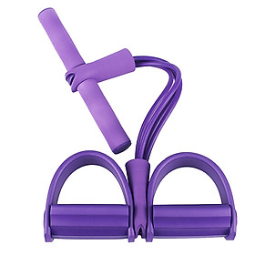 Dây Kéo Tập Bụng Với 4 Ống Bằng PVC