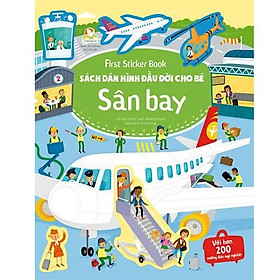 First sticker book - sách dán hình đầu đời cho bé - đinh tị