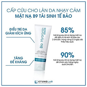 Mặt Nạ B9 Tái Sinh Tế Bào Da Kyung Lab Bio Hyaluronic Face Mask 100ml