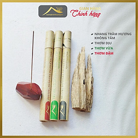 Mua Nhang Trầm Hương Không Tăm Sạch Nguyên Chất Xưởng Trầm Hương Thơm Dịu/Vừa/Thơm Đậm Ít Khói