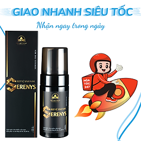 Bọt vệ sinh Serenys 100ml – Ngăn ngừa nấm ngứa ở nam