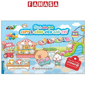 Sách - Sách Dán Hình - Capy Và Công Viên Giải Trí