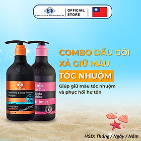 Combo Dầu Gội Xả Chăm sóc tóc nhuộm dưỡng tóc bóng mượt Dr's Formula
