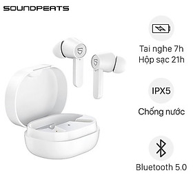 Mua Tai nghe True Wireless Soundpeats Q Bluetooth 5.0  chống nước IPX5 - Hàng chính hãng