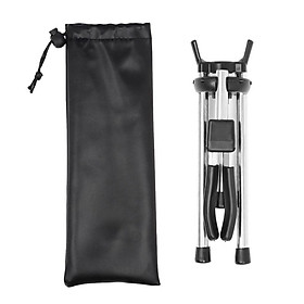 Portable Saxophone Stand Foldable Soprano  Rubber Feet Stable