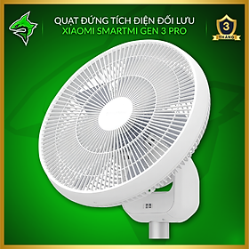 Mua Quạt Tích Điện Đối Lưu Xiaomi Smartmi  Gen 3 Pro Circulation Fan 【 Xoay 3D ◆ Dùng 40h Liên Tục ◆ AI Thông Minh】 - Hàng Nhập Khẩu