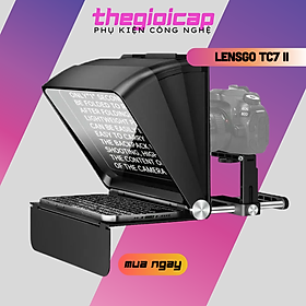 Mua Lensgo TC7 II - Máy Nhắc Chữ 10 Inch Sử Dụng Điều Khiển Từ Xa Bluetooth Dành Cho Điện Thoại  Máy Ảnh - Hàng Nhập Khẩu