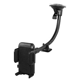 360° Universal Car Mount Adjustable Gooseneck Cup Holder Cradle Cell Phone