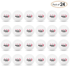 24 quả bóng bàn 3 ngôi sao 40 mm-Màu trắng-Size
