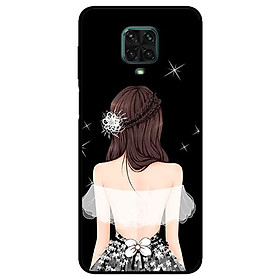 Ốp lưng dành cho Xiaomi Redmi 9s - 9 Pro - 9 Promax mẫu Cô Gái Áo Trắng
