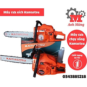 Mua Máy cưa xích chạy xăng kamastsu km2500 nhật bản- máy cưa xăng mini