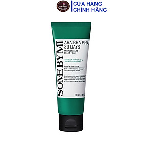 Sữa rửa mặt Some By Mi AHA-BHA-PHA 30 Days Miracle Acne Clear Foam