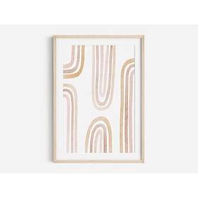Tranh treo tường | Tranh nghệ thuật trừu tượng -Rainbow Print, Rainbow Wall Art, Boho Prints, Rainbow Poster