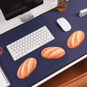 Miếng Đệm Kê Tay Chống Mỏi Mouse Pad Chó Corgi Cá Chép Bánh Mì_ Hàng Chính Hãng