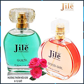 Combo nước hoa nam Jile Guilty,nước hoa nữ Jile Good girl,50ml, cao câp, chính hãng,thơm lâu