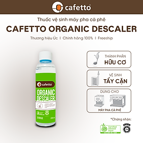 Mua  Hàng chính hãng  Nước vệ sinh hữu cơ máy pha cà phê Cafetto Organic Descaler (250ml)