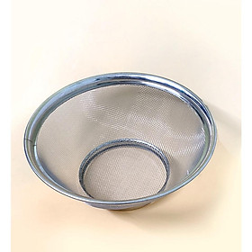 Mua Rổ Lưới Inox Có Viền 25cm Dùng Vo Gạo  Rửa Trái Cây Tiện Lợi