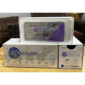 Chỉ phẫu thuật LUXCRYL 910 số 3/0 kim tròn