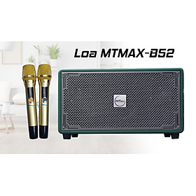 Mua Loa kéo di động MTMAX  B52 Bass 16 kèm 2 Micro không dây kim loại .Chiếc loa hàng chính hãng  B52 với thiết kế mạnh mẽ vỏ gỗ bọc da tổng hợp  sang trọng  loa bass chắc  âm thanh hơn hẳn các loa ngang tầm giá.