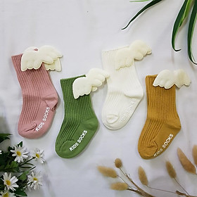 Tất Cổ Cao XỊn Xò Hình Cánh Tiên - Cho Bé Gái Từ 1 đến 3 Tuổi.