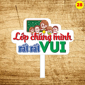 Mua Bảng hashtag chụp ảnh họp lớp  kỷ yếu học sinh MS 28