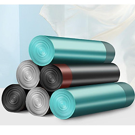 Mua Túi đựng rác có dây rút JIASHI tiện ích sử dụng size 45x50cm sinh học thân thiện môi trường 15 túi/ 1 cuộn