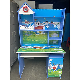 Bộ bàn ghế học sinh nhựa in 3d hình Doraemon cho bé