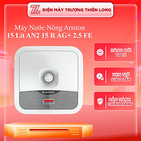 Máy nước nóng gián tiếp Ariston AN2 15 R AG+ 2.5 FE - Hàng chính hãng( Chỉ giao HCM)