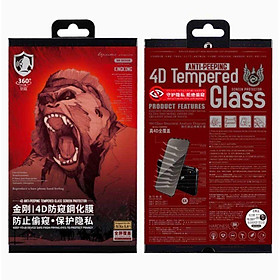 Kính cường lực chống nhìn trộm King kong WTP-012 bảo vệ màn hình điện thoại WEKOME dành cho iP (BASEUS)- hàng chính hãng